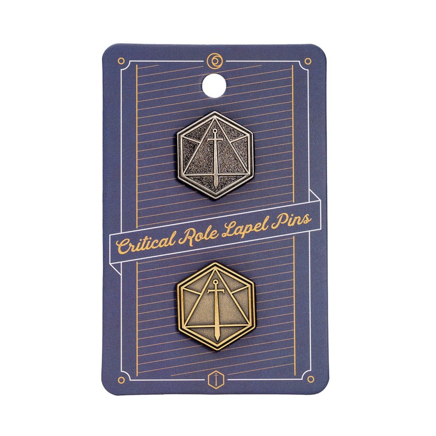 Accessories Critical Role | Critical Role Lapel Pins