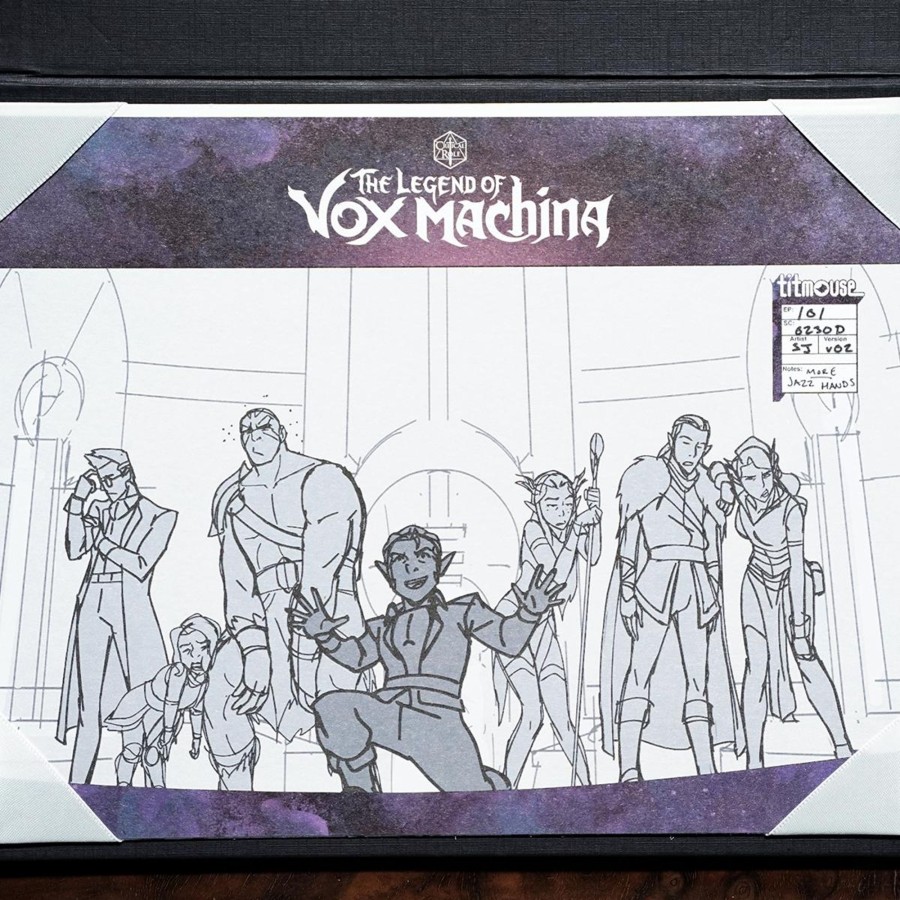 Books And Art The Legend of Vox Machina | Lvm 8X10 Art Print