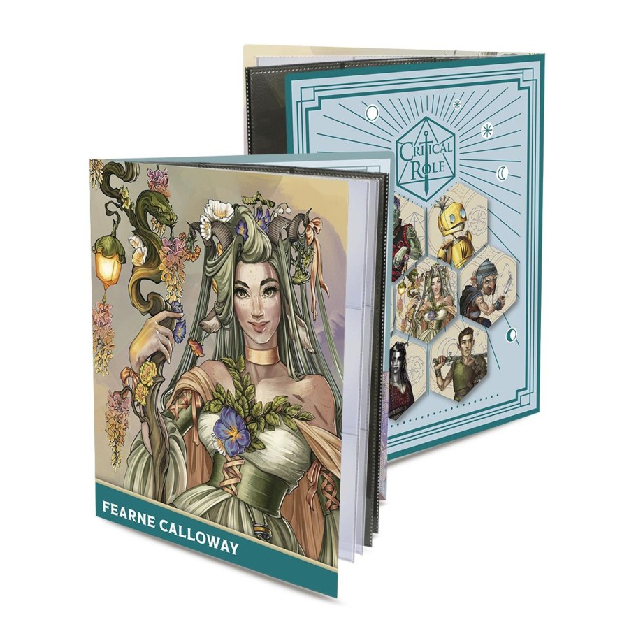 Books And Art Bells Hells | Critical Role Bells Hells Fearne Calloway Rpg Folio With Stickers