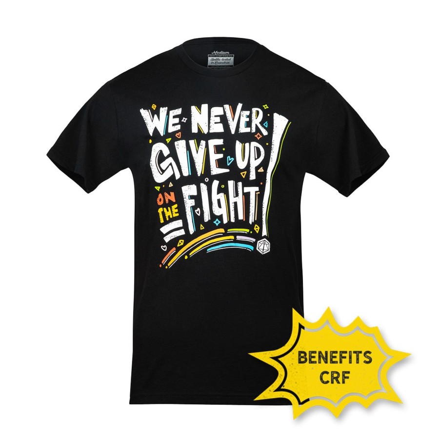 Apparel Critical Role | Pride: We Never Give Up On The Fight T-Shirt