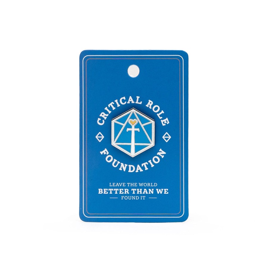 Accessories Critical Role Foundation | Critical Role Foundation Enamel Pin