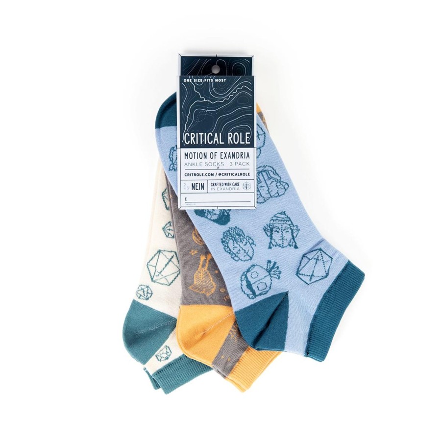 Apparel Bells Hells | Beauty Of Exandria: In Motion - Ankle Socks 3-Pack