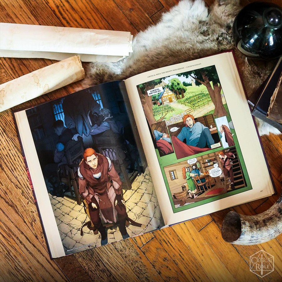 Books And Art Mighty Nein | Critical Role: The Mighty Nein Origins Library Edition Volume 1