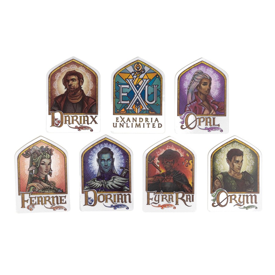 Accessories Exandria Unlimited | Exandria Unlimited Sticker Set 7-Pack