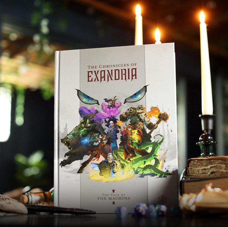 Books And Art Vox Machina | The Chronicles Of Exandria Vol I: The Tale Of Vox Machina