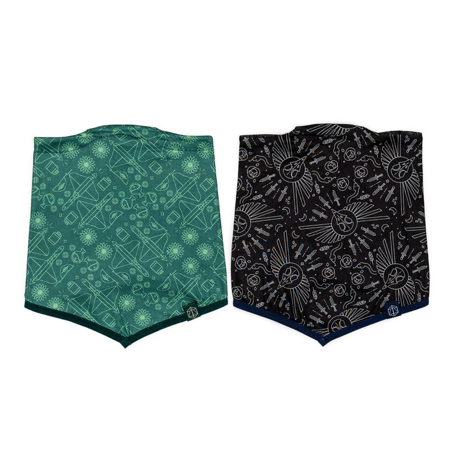 Apparel Critical Role | Vax'Ildan & Veth Brenatto Rogue Neck Gaiters 2-Pack