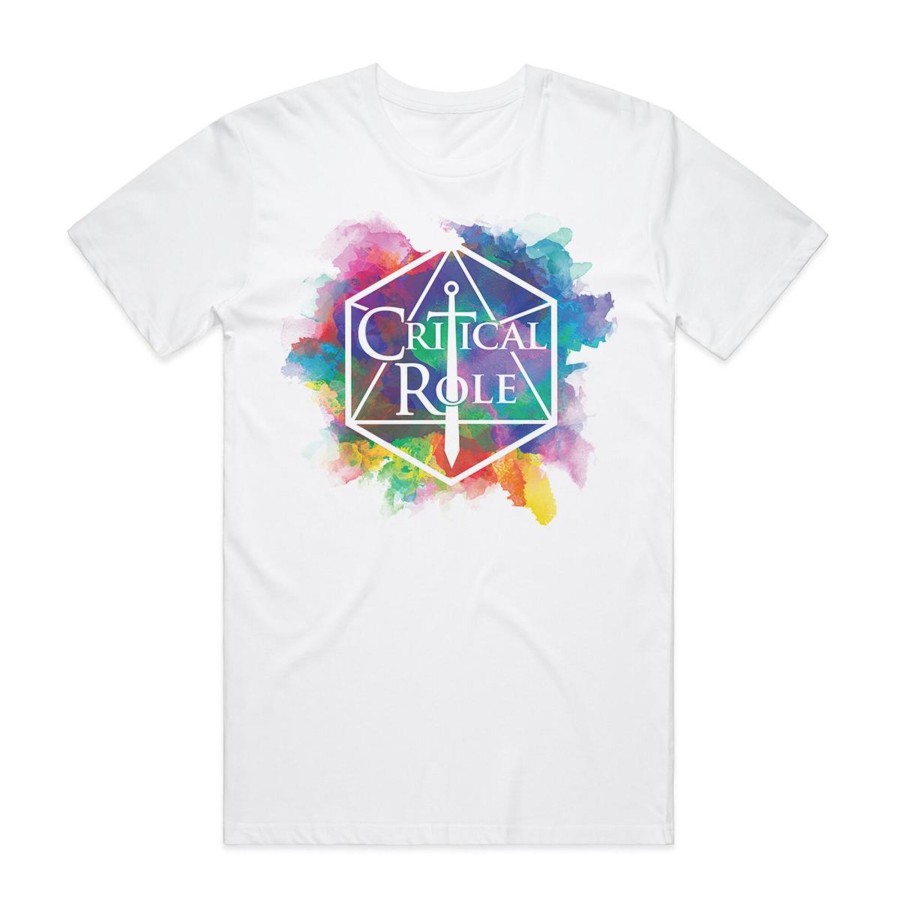 Apparel Critical Role | Critical Role Watercolor Logo T-Shirt