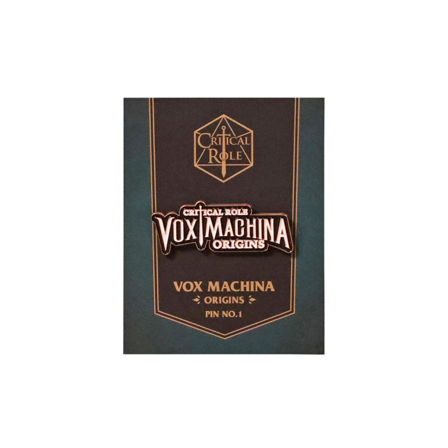 Accessories Vox Machina | Vox Machina Origins Logo Pin