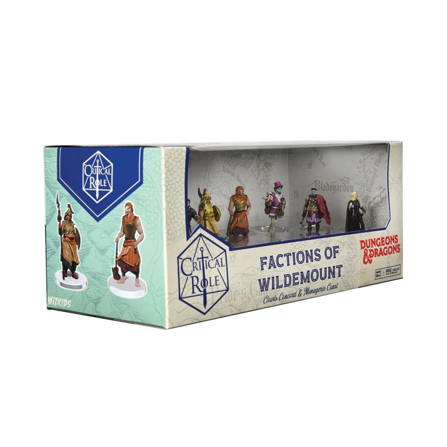 Tabletop Mighty Nein | Wizkids Minis: Factions Of Wildemount - Clovis Concord & Menagerie Coa