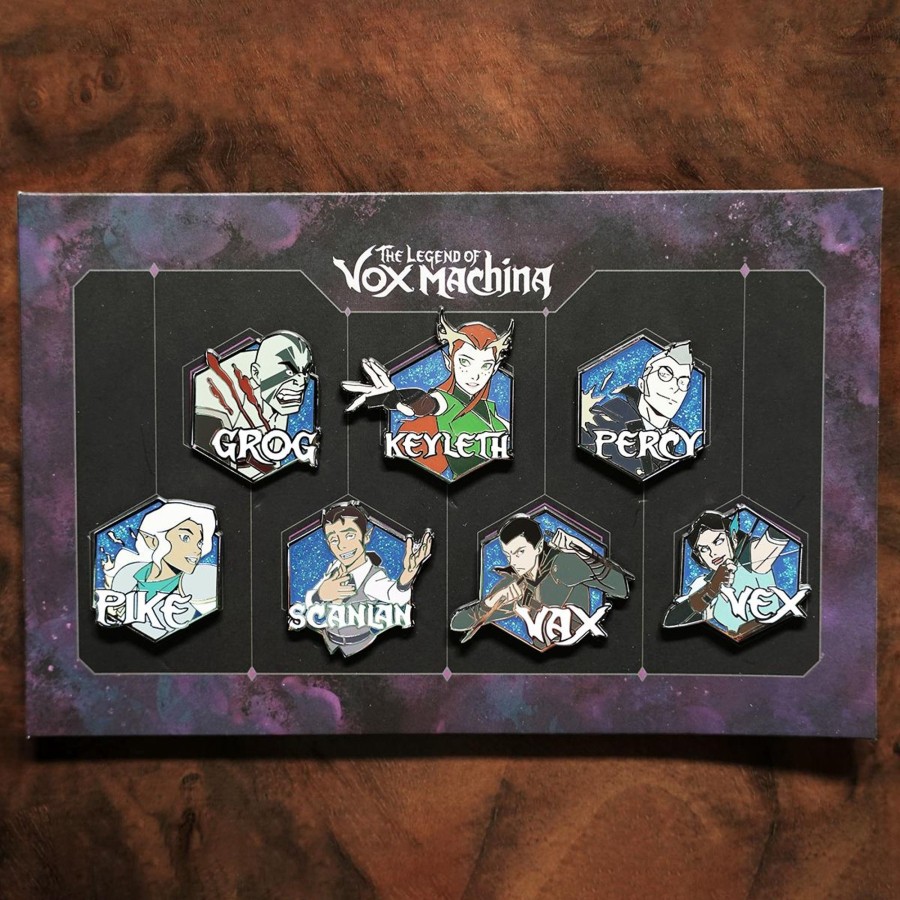 Accessories The Legend of Vox Machina | Lvm Pin Set 7-Pack