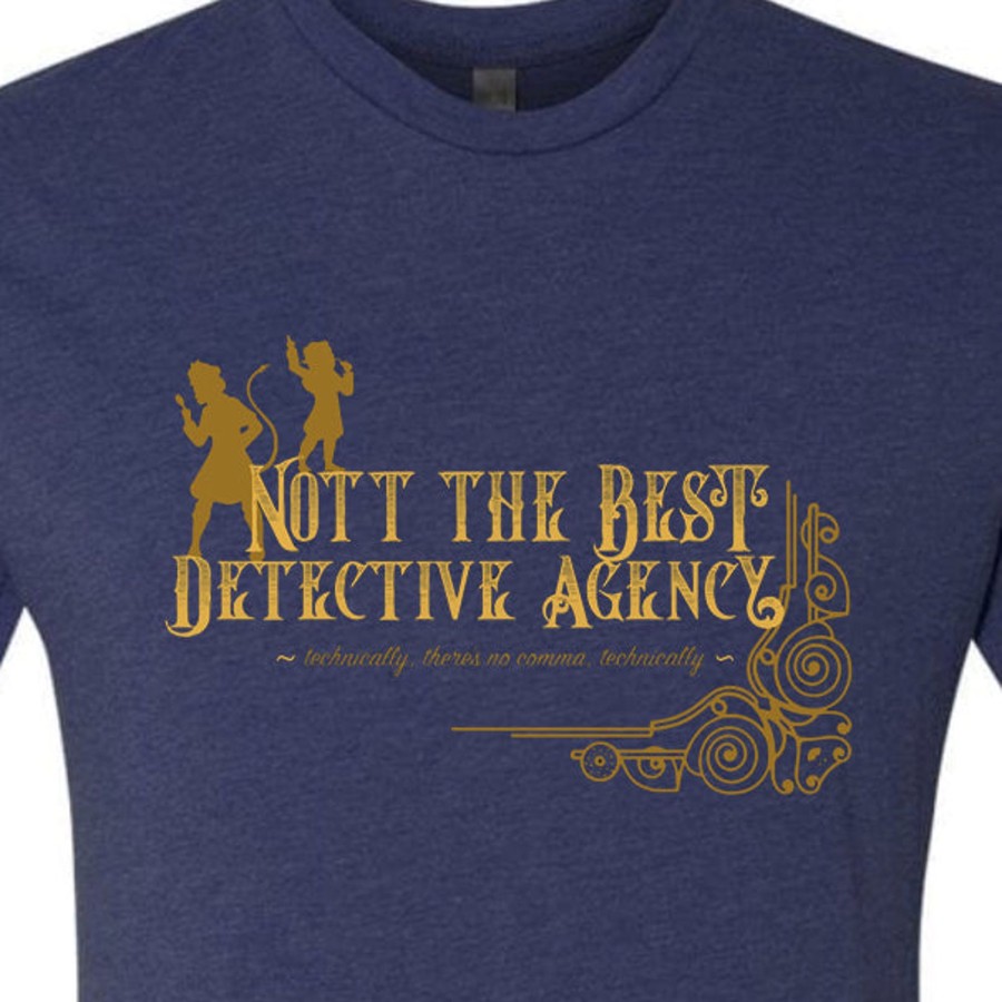 Apparel Mighty Nein | Critical Role Nott The Best Detective Agency T-Shirt