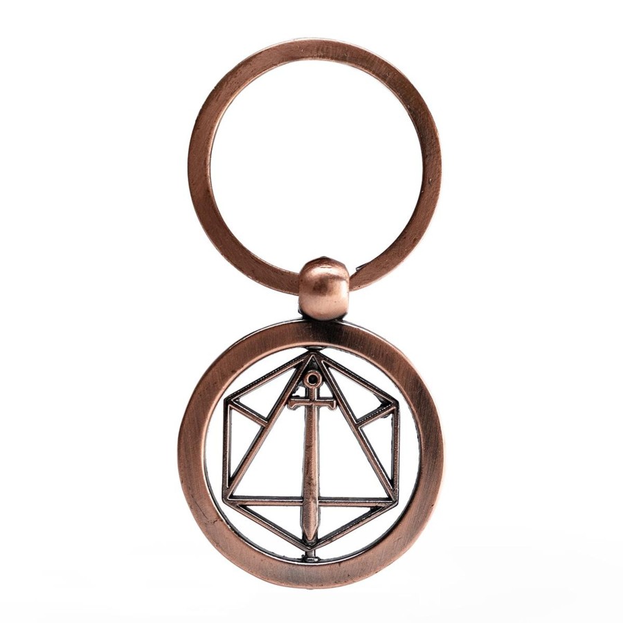 Accessories Critical Role | Critical Role Spinning Keychain