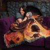 Home And Office Exandria Unlimited | Beauty Of Exandria: Creation - Calamity Woven Blanket