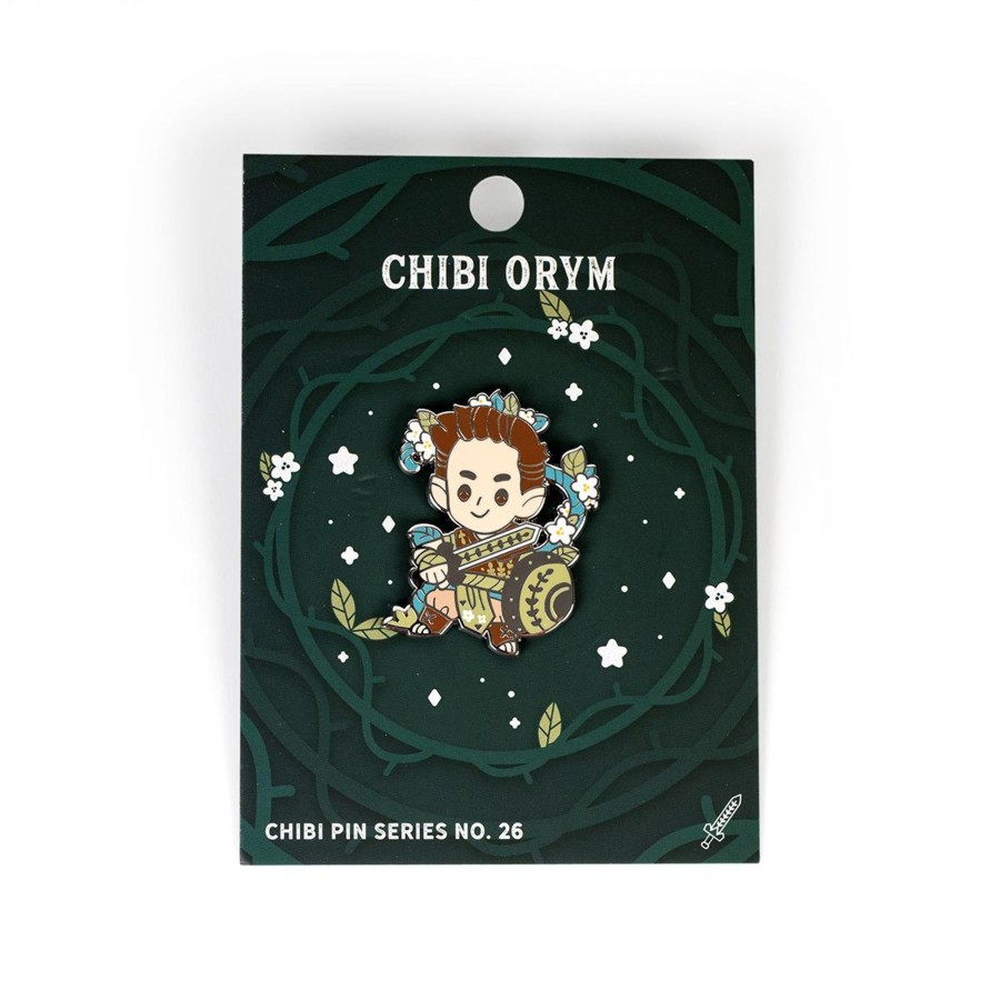 Accessories Bells Hells | Critical Role Chibi Pin No. 26 - Orym, Of The Air Ashari